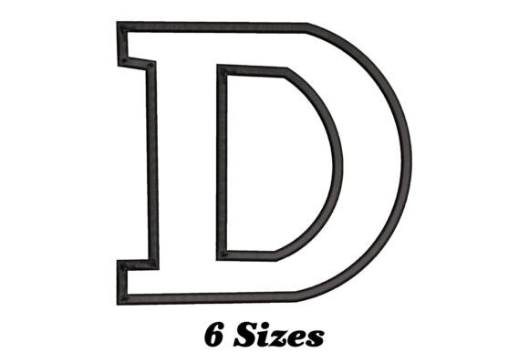 Alphabet Letter D Outline: A Holiday Embroidery Review