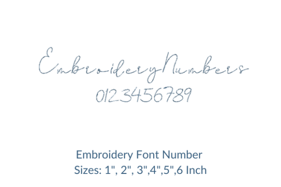 Dealoras Font Numbers: A Holiday Embroidery Review