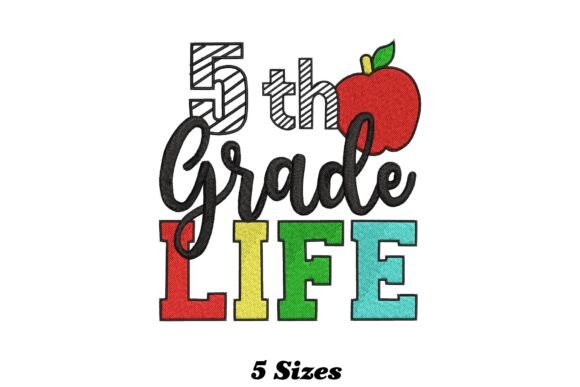 Delightful 5th Grade Life: Embroidery Design for Craft Fairs