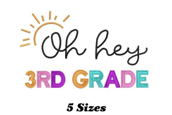 Lovely 3rd Grade Teacher Embroidery Review