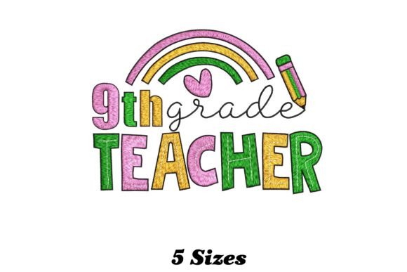 Lovely 9th Grade Teacher: Embroidery Design Review