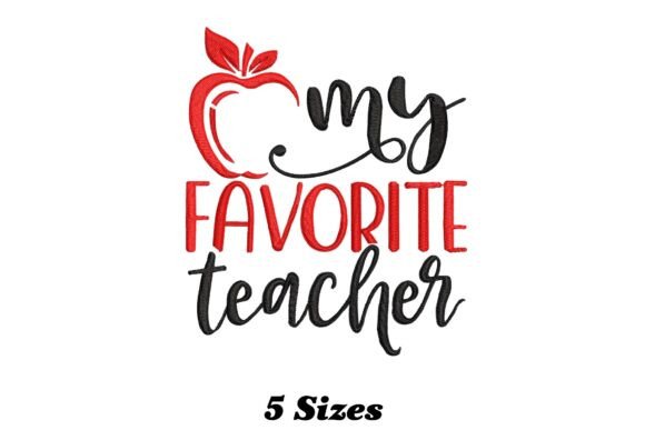My Favorite Teacher Embroidery Design: A Maker’s Review